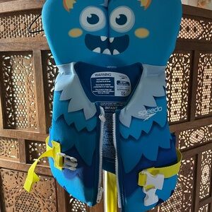 Speedo Infant Life Jacket with Blue Design
